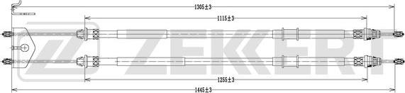 Zekkert BZ-1108 - Kabel, dayanacaq əyləci furqanavto.az