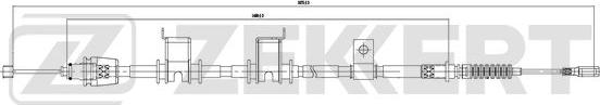 Zekkert BZ-1308 - Kabel, dayanacaq əyləci furqanavto.az