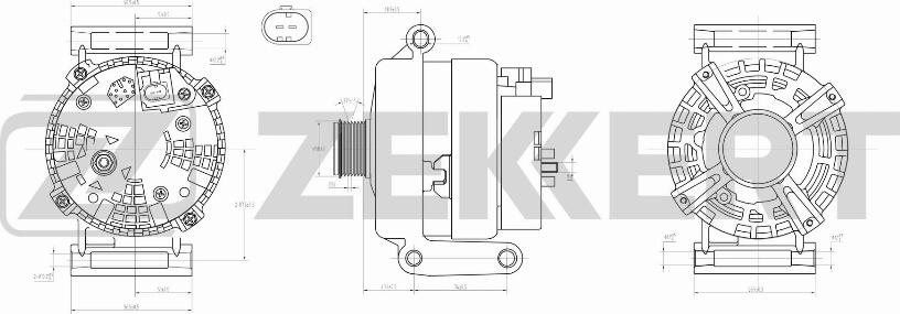 Zekkert GE-1009 - Alternator furqanavto.az