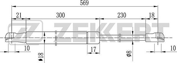 Zekkert GF-1995 - Qazlı bulaq, baqaj, yük yeri furqanavto.az