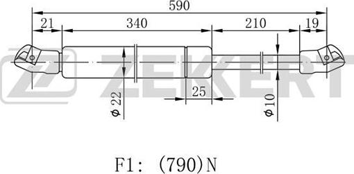 Zekkert GF-1408 - Qazlı bulaq, baqaj, yük yeri furqanavto.az