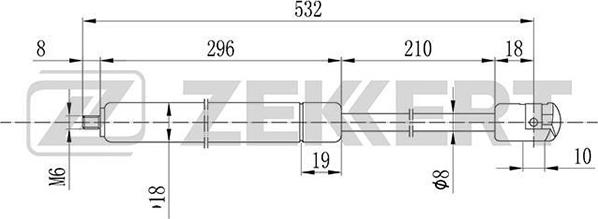 Zekkert GF-1487 - Qaz bulaq, kapot furqanavto.az