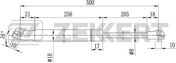 Zekkert GF-1568 - Qazlı bulaq, baqaj, yük yeri furqanavto.az