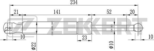 Zekkert GF-1589 - Qaz bulaq, kapot furqanavto.az