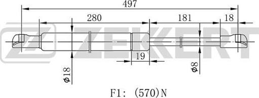 Zekkert GF-1537 - Qazlı bulaq, baqaj, yük yeri furqanavto.az