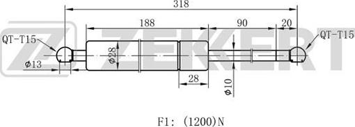 Zekkert GF-1696 - Qazlı bulaq, baqaj, yük yeri furqanavto.az