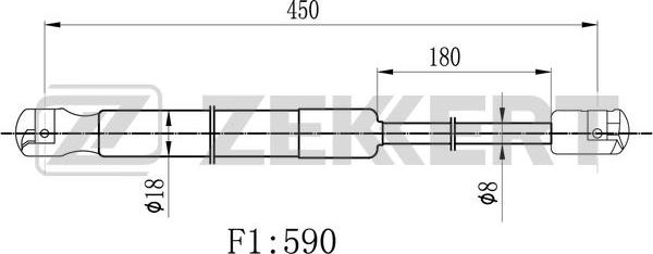 Zekkert GF-1691 - Qazlı bulaq, baqaj, yük yeri furqanavto.az