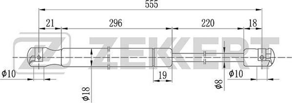 Zekkert GF-1652 - Qazlı bulaq, baqaj, yük yeri furqanavto.az