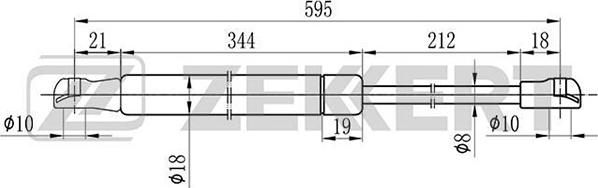 Zekkert GF-1666 - Qazlı bulaq, baqaj, yük yeri furqanavto.az