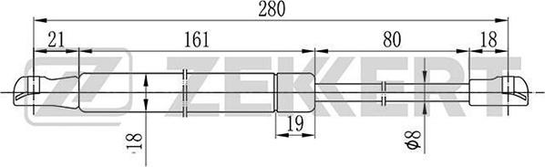 Zekkert GF-1609 - Qazlı bulaq, baqaj, yük yeri furqanavto.az