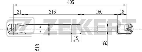 Zekkert GF-1605 - Qazlı bulaq, baqaj, yük yeri furqanavto.az