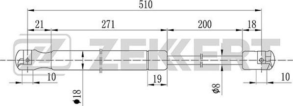 Zekkert GF-1618 - Qaz bulaq, kapot furqanavto.az