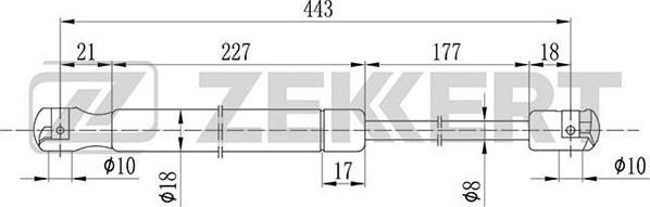 Zekkert GF-1682 - Qazlı bulaq, baqaj, yük yeri furqanavto.az