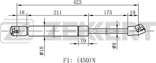 Zekkert GF-1625 - Qazlı bulaq, baqaj, yük yeri furqanavto.az