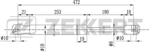 Zekkert GF-1676 - Qazlı bulaq, baqaj, yük yeri furqanavto.az