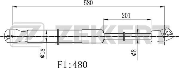 Zekkert GF-1051 - Qazlı bulaq, baqaj, yük yeri furqanavto.az