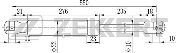 Zekkert GF-1089 - Qazlı bulaq, baqaj, yük yeri furqanavto.az