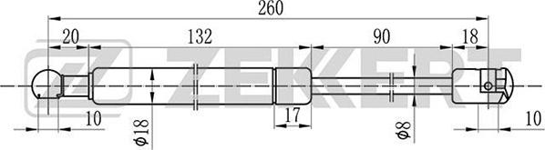 Zekkert GF-1030 - Qazlı bulaq, baqaj, yük yeri furqanavto.az