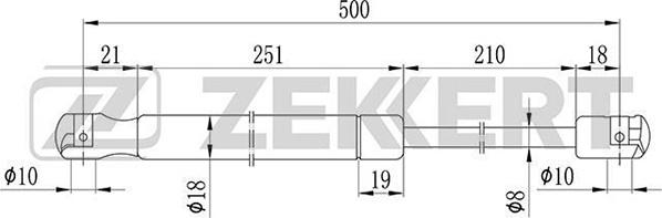 Zekkert GF-1021 - Qazlı bulaq, baqaj, yük yeri furqanavto.az