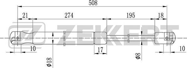 Zekkert GF-1028 - Qazlı bulaq, baqaj, yük yeri furqanavto.az