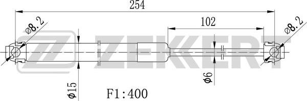 Zekkert GF-1027 - Qaz bulaq, kapot furqanavto.az