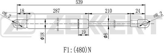 Zekkert GF-1152 - Qazlı bulaq, baqaj, yük yeri furqanavto.az