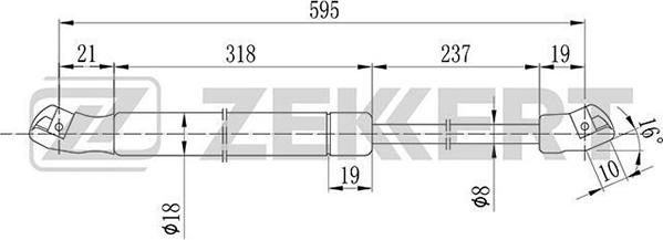 Zekkert GF-1169 - Qazlı bulaq, baqaj, yük yeri furqanavto.az