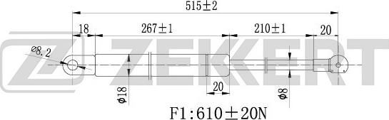 Zekkert GF-1167 - Qazlı bulaq, baqaj, yük yeri furqanavto.az