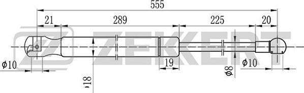 Zekkert GF-1109 - Qazlı bulaq, baqaj, yük yeri furqanavto.az