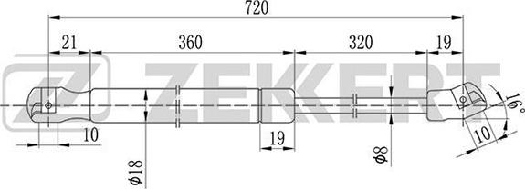 Zekkert GF-1113 - Qaz bulaq, kapot furqanavto.az