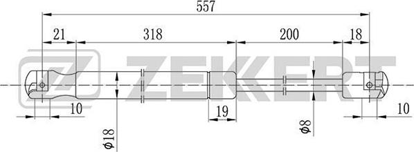 Zekkert GF-1130 - Qazlı bulaq, baqaj, yük yeri furqanavto.az