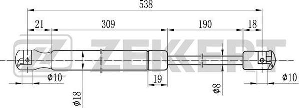 Zekkert GF-1132 - Qaz bulaq, kapot furqanavto.az