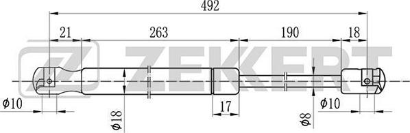 Zekkert GF-1129 - Qazlı bulaq, baqaj, yük yeri furqanavto.az