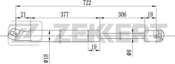 Zekkert GF-1120 - Qaz bulaq, kapot furqanavto.az