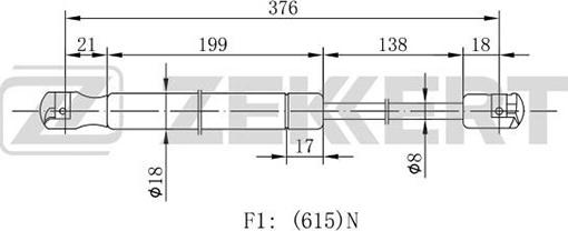 Zekkert GF-1898 - Qazlı bulaq, baqaj, yük yeri furqanavto.az