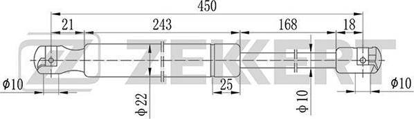 Zekkert GF-1814 - Qazlı bulaq, baqaj, yük yeri furqanavto.az