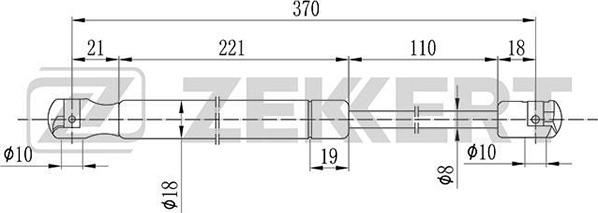 Zekkert GF-1830 - Qazlı bulaq, baqaj, yük yeri furqanavto.az