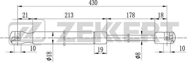 Zekkert GF-1344 - Qazlı bulaq, baqaj, yük yeri furqanavto.az