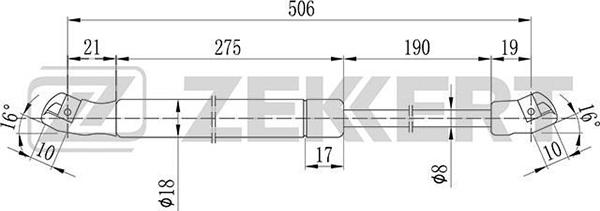 Zekkert GF-1341 - Qazlı bulaq, baqaj, yük yeri furqanavto.az