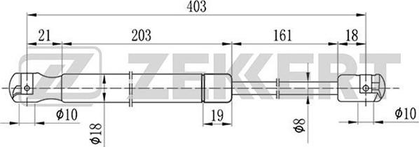 Zekkert GF-1343 - Qazlı bulaq, baqaj, yük yeri furqanavto.az