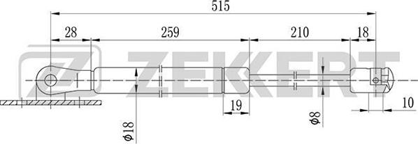 Zekkert GF-1339 - Qaz bulaq, kapot furqanavto.az