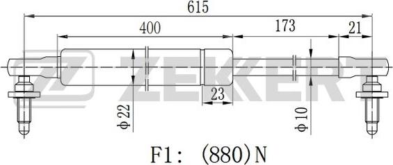 Zekkert GF-1700 - Qazlı bulaq, baqaj, yük yeri furqanavto.az