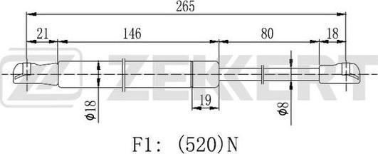 Zekkert GF-1780 - Qazlı bulaq, baqaj, yük yeri furqanavto.az