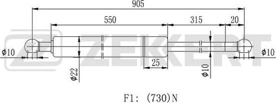 Zekkert GF-1739 - Qazlı bulaq, baqaj, yük yeri furqanavto.az