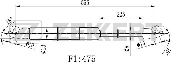 Zekkert GF-1729 - Qazlı bulaq, baqaj, yük yeri furqanavto.az