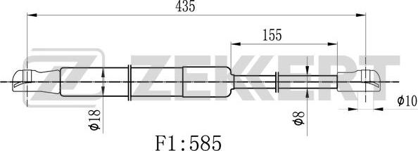 Zekkert GF-1777 - Qazlı bulaq, baqaj, yük yeri furqanavto.az