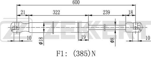 Zekkert GF-2444 - Qazlı bulaq, baqaj, yük yeri furqanavto.az