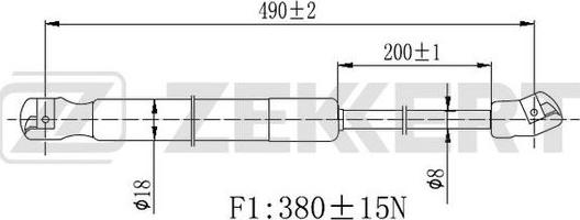 Zekkert GF-2448 - Qazlı bulaq, baqaj, yük yeri furqanavto.az