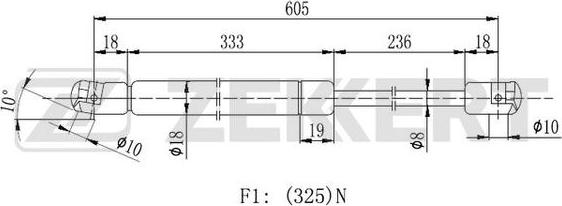 Zekkert GF-2442 - Qazlı bulaq, baqaj, yük yeri furqanavto.az