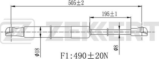 Zekkert GF-2454 - Qazlı bulaq, baqaj, yük yeri furqanavto.az